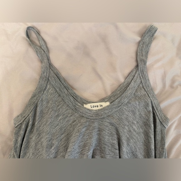 Grey Knit Harem Jumpsuit - Picture 4 of 4